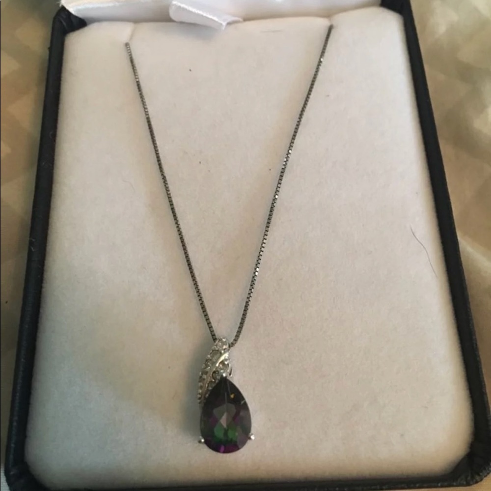 Mystic stone necklace
